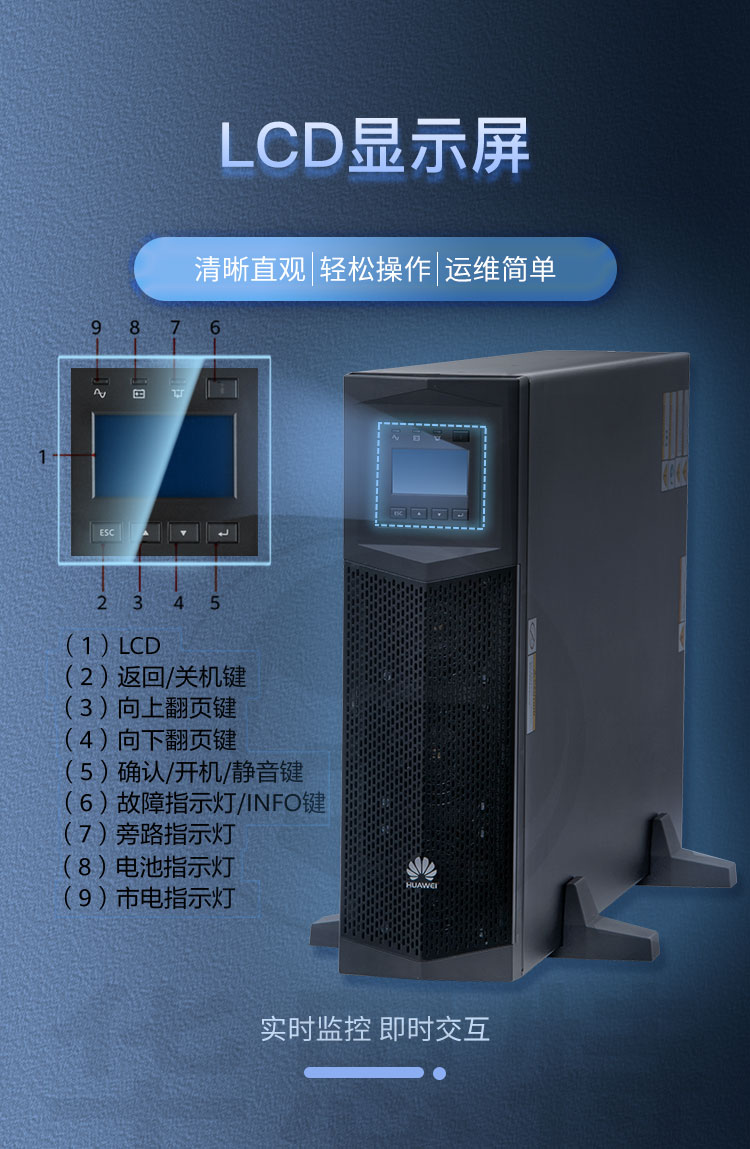 華爲UPS不間斷電源 UPS2000-G-20KRTL-01